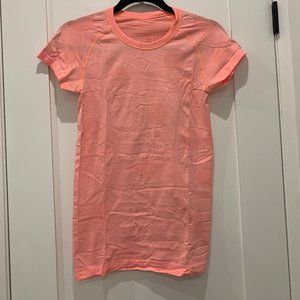 Lululemon Peach Swiftly Tech Short Sleeve 2.0
